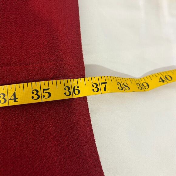 Lafayette 148 Women's Red Sleeveless Sheath Dress Size 2 - Picture 10 of 10